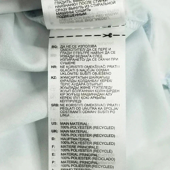 Adidas Small Primeblue Men's Pale Blue Short Sleeve Logo Jersey CON20 JSY PB - Picture 10 of 11